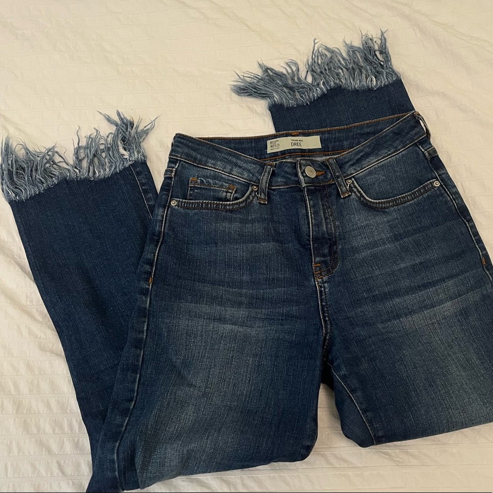 topshop moto dree jeans